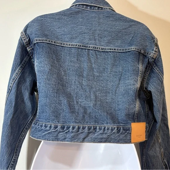 Moussy Vintage Blue Denim Jean Jacket - Picture 12 of 14
